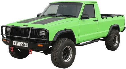 A Jeep bakkie